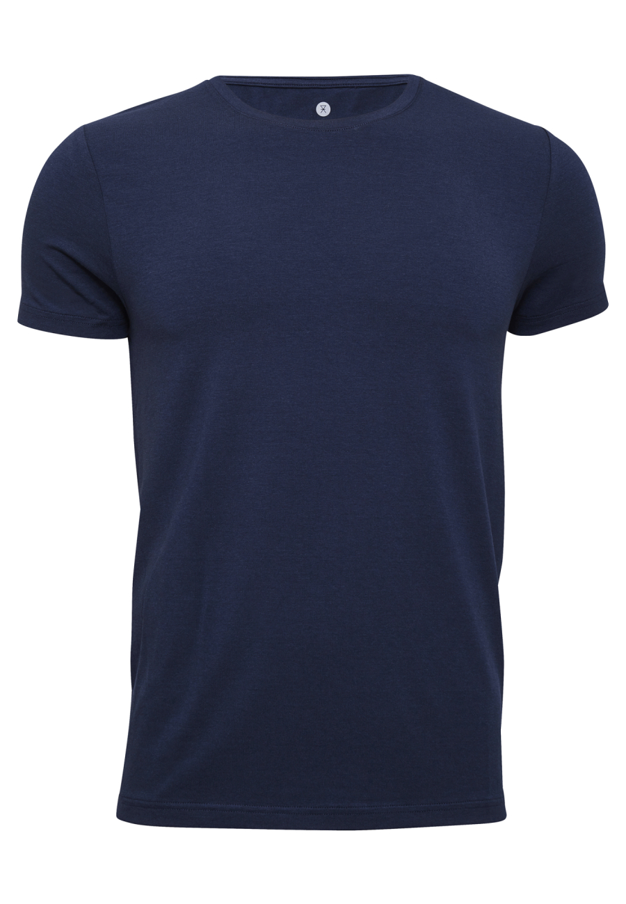 T-shirt o-neck | Bambusviskose | Marine -JBS of Denmark Men