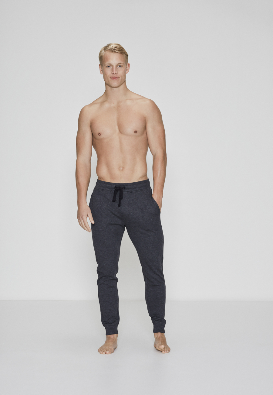 Sweatpants | Bambusviskose | Mørk grå -JBS of Denmark Men