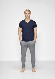 T-shirt v-neck | Bambusviskose | Marine -JBS of Denmark Men