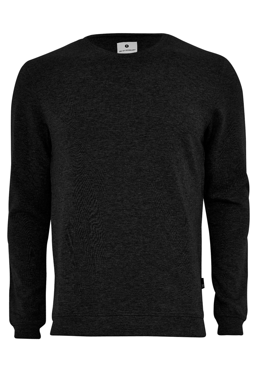 Sweatshirt | Bambusviskose | Sort -JBS of Denmark Men