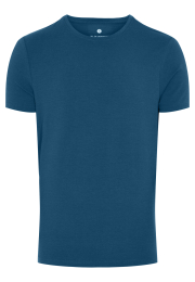 T-shirt o-hals | Bambusviskose | Blå -JBS of Denmark Men