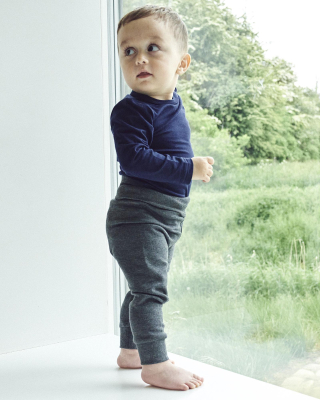 Langærmet body | Bambusviskose | Navy -JBS of Denmark Kids