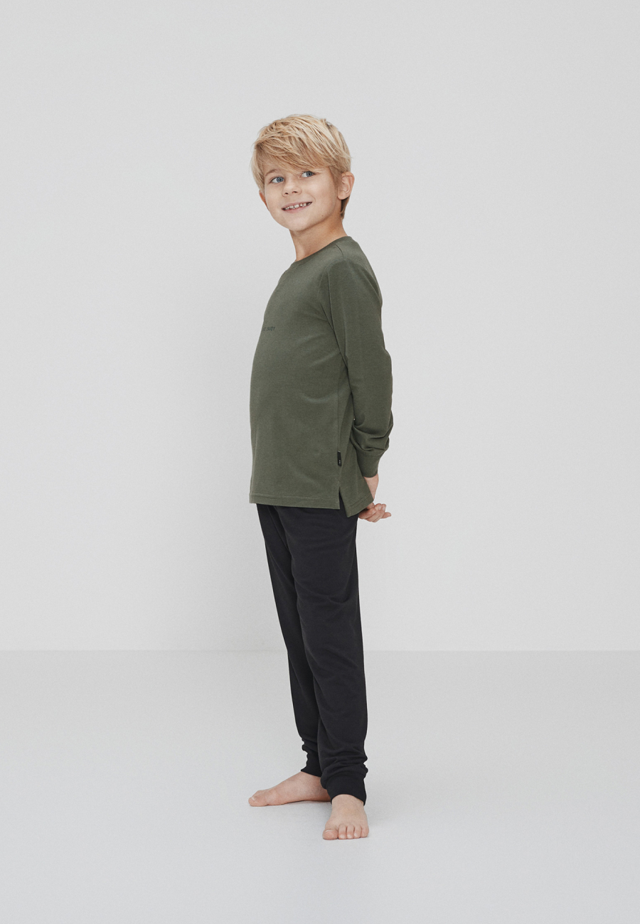 Pyjamassæt | Bambusviskose | Grøn -JBS of Denmark Kids