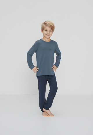 Pyjamassæt | Bambusviskose | Blå -JBS of Denmark Kids
