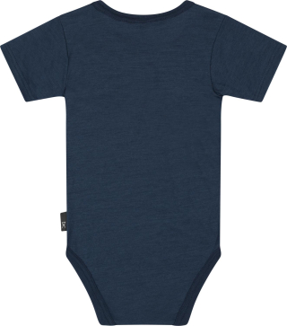 Kortærmet body | 100% uld | Navy -JBS of Denmark Kids
