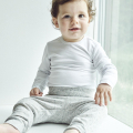 Langærmet body | Bambusviskose | Hvid -JBS of Denmark Kids