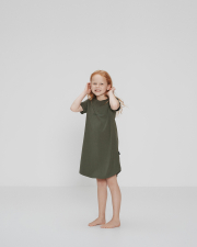 Natkjole | Bambusviskose | Grøn -JBS of Denmark Kids