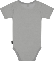 Kortærmet body | 100% uld | Grå melange -JBS of Denmark Kids