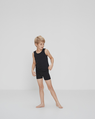 Singlet | 2-pak | Bambusviskose | Sort -JBS of Denmark Kids