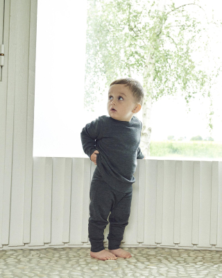 Sweatshirt baby | Bambusviskose | Mørkegrå -JBS of Denmark Kids