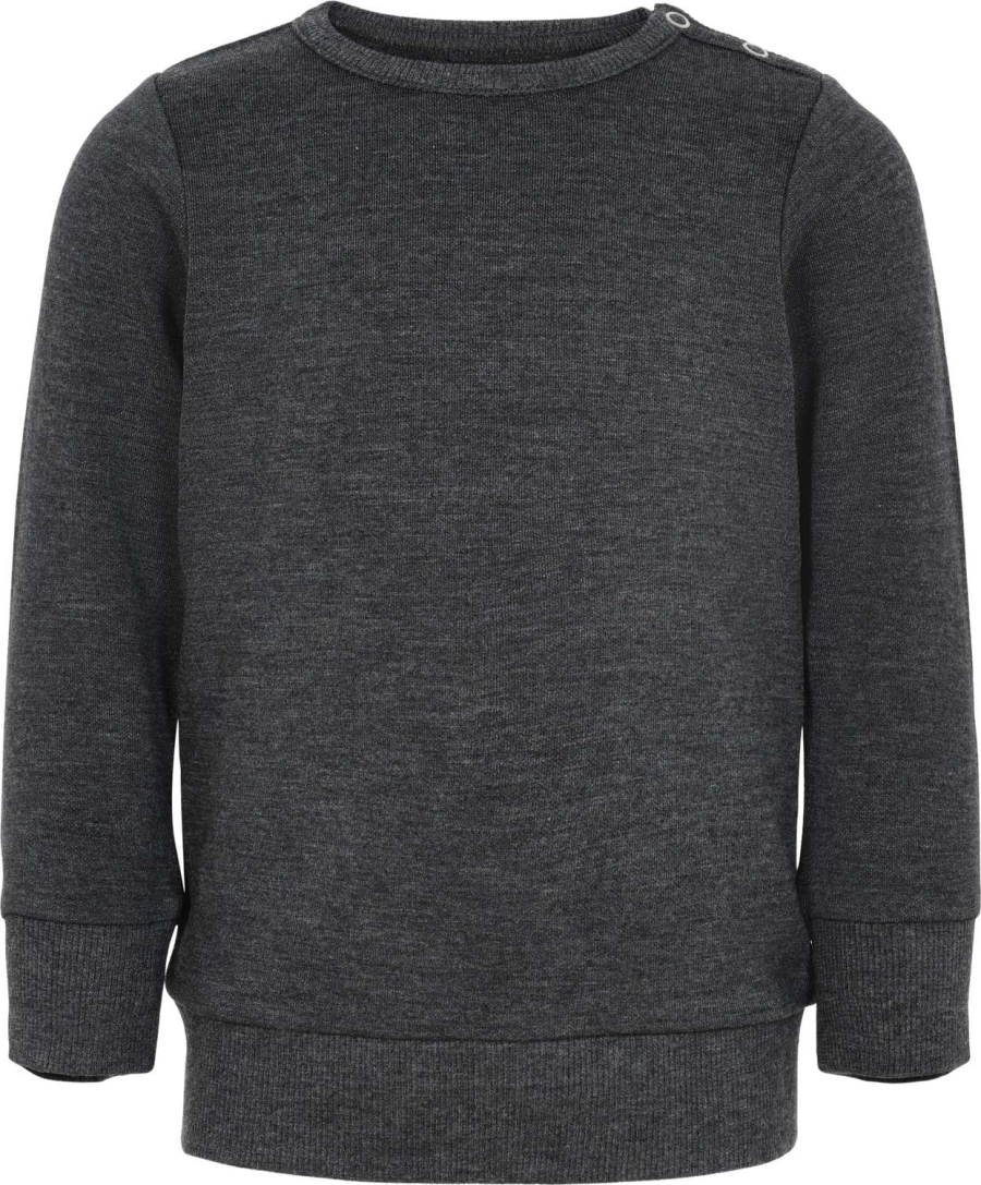 Sweatshirt baby | Bambusviskose | Mørkegrå -JBS of Denmark Kids