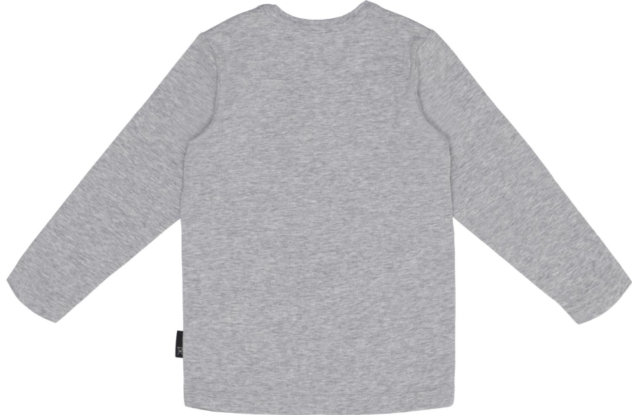 Langærmet t-shirt | Bambusviskose | Grå -JBS of Denmark Kids