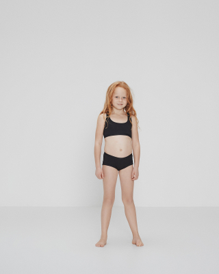 Hipster trusser | 3-pak | Bambusviskose | Sort -JBS of Denmark Kids