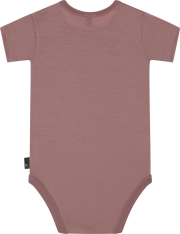 Kortærmet body | 100% uld | Rose -JBS of Denmark Kids