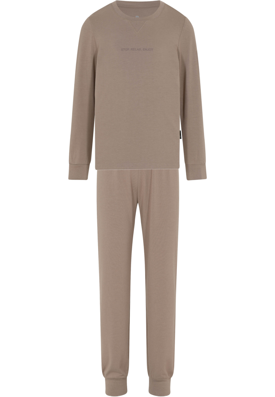 Pyjamassæt | Bambusviskose | Karamel -JBS of Denmark Kids