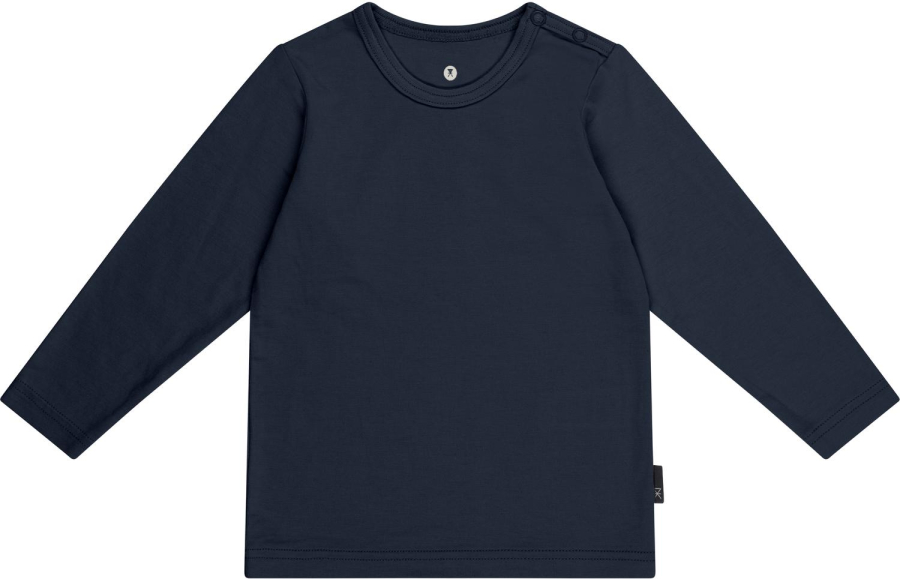 Langærmet t-shirt | Bambusviskose | Navy -JBS of Denmark Kids