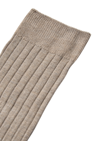 Strømper "rib" | Bambusviskose | Sand -JBS of Denmark Women