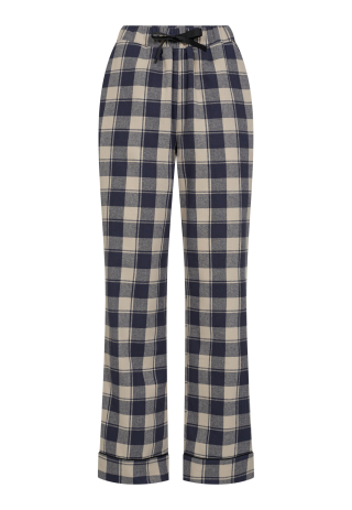 Natbukser "flannel" | 100% økologisk bomuld | Gråternet -JBS of Denmark Women