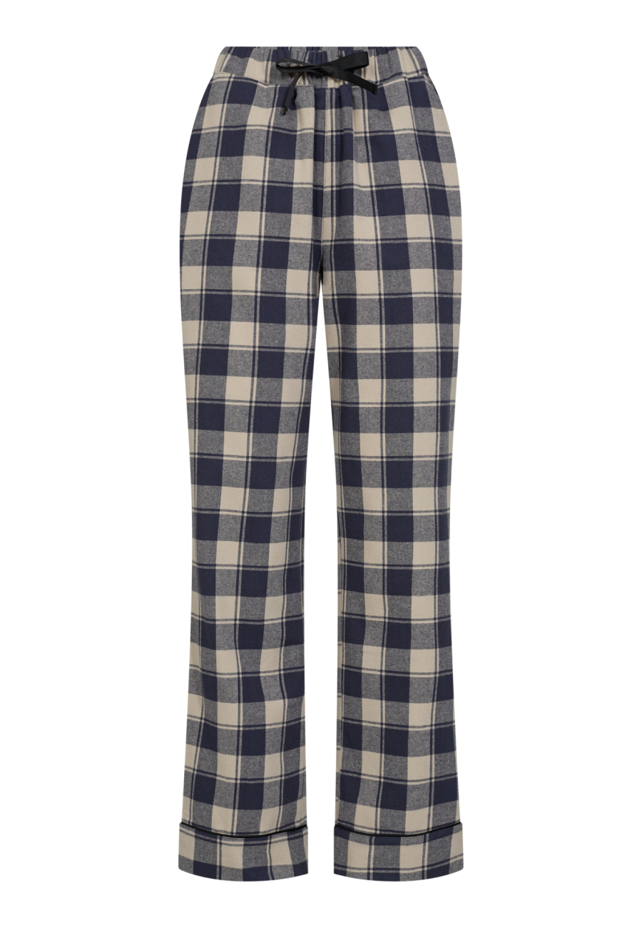 Natbukser "flannel" | 100% økologisk bomuld | Gråternet -JBS of Denmark Women