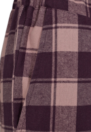 Natbukser "flannel" | 100% økologisk bomuld | Rødternet -JBS of Denmark Women