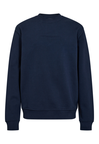 Sweatshirt | 100% Økologisk bomuld | Navy -JBS of Denmark Men
