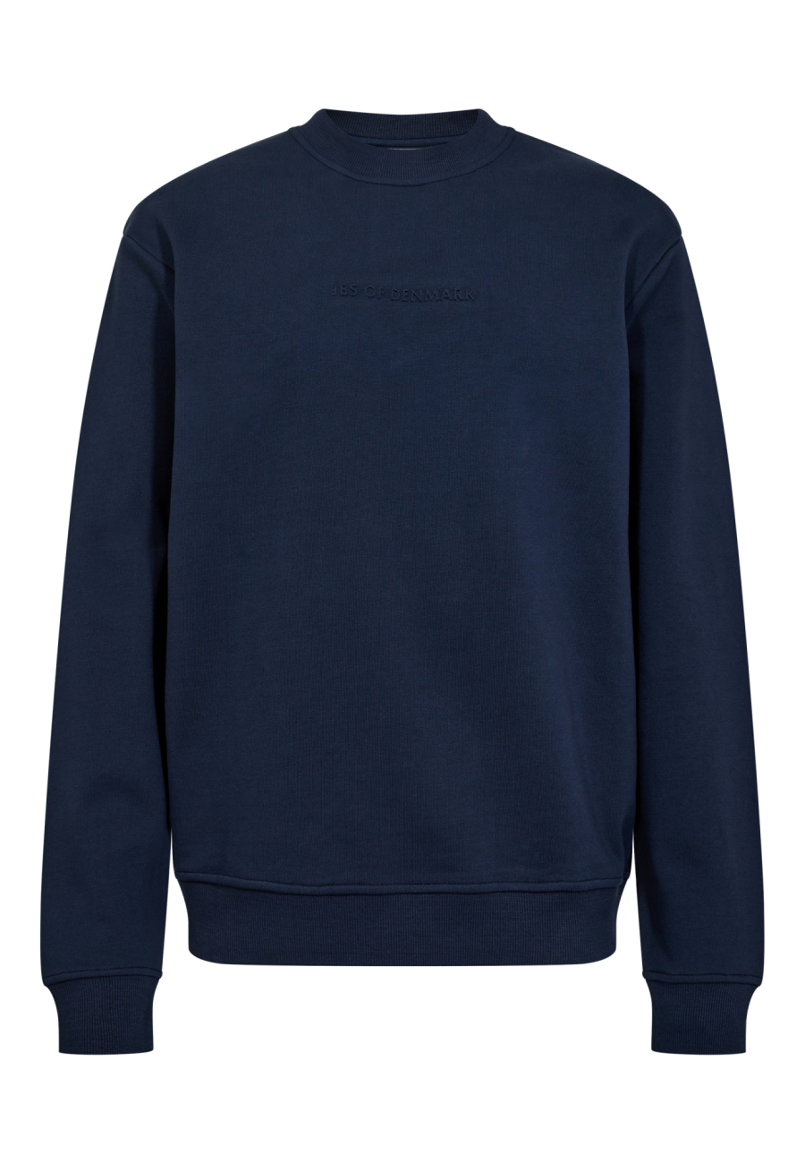 Sweatshirt | 100% Økologisk bomuld | Navy -JBS of Denmark Men