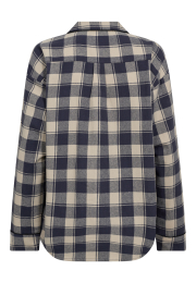 Pyjamasskjorte | 100% økologisk bomuld | Gråternet -JBS of Denmark Women