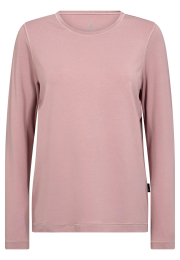 Langærmet t-shirt | Bambusviskose | Mørk rosa -JBS of Denmark Women