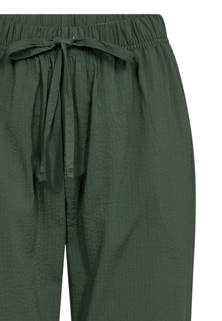 Pyjamasbukser "Seersucker" | Bambusviskose | Grøn -JBS of Denmark Women
