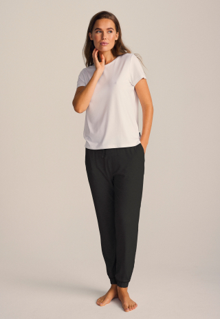 Jersey pants | Bambusviskose | Sort -JBS of Denmark Women