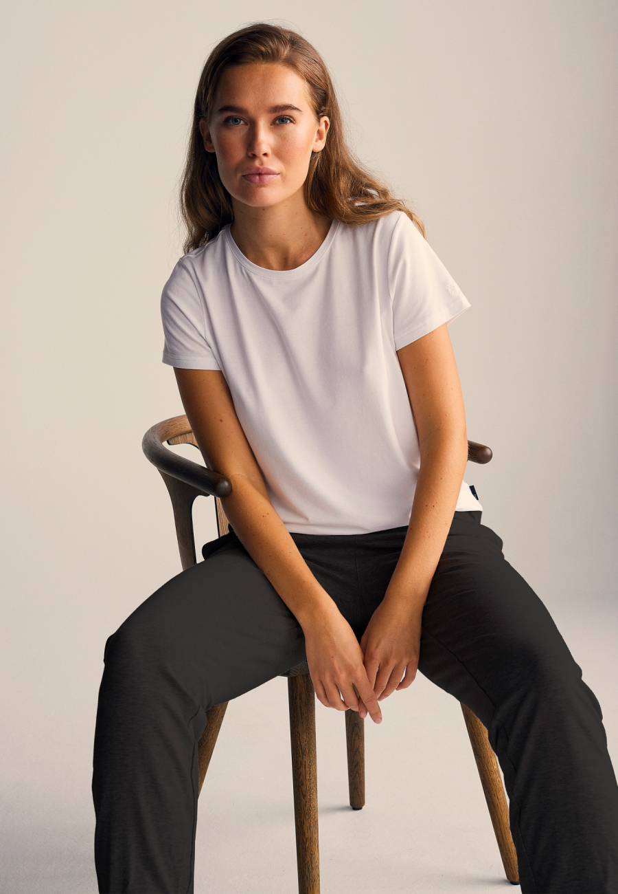 Jersey pants | Bambusviskose | Sort -JBS of Denmark Women