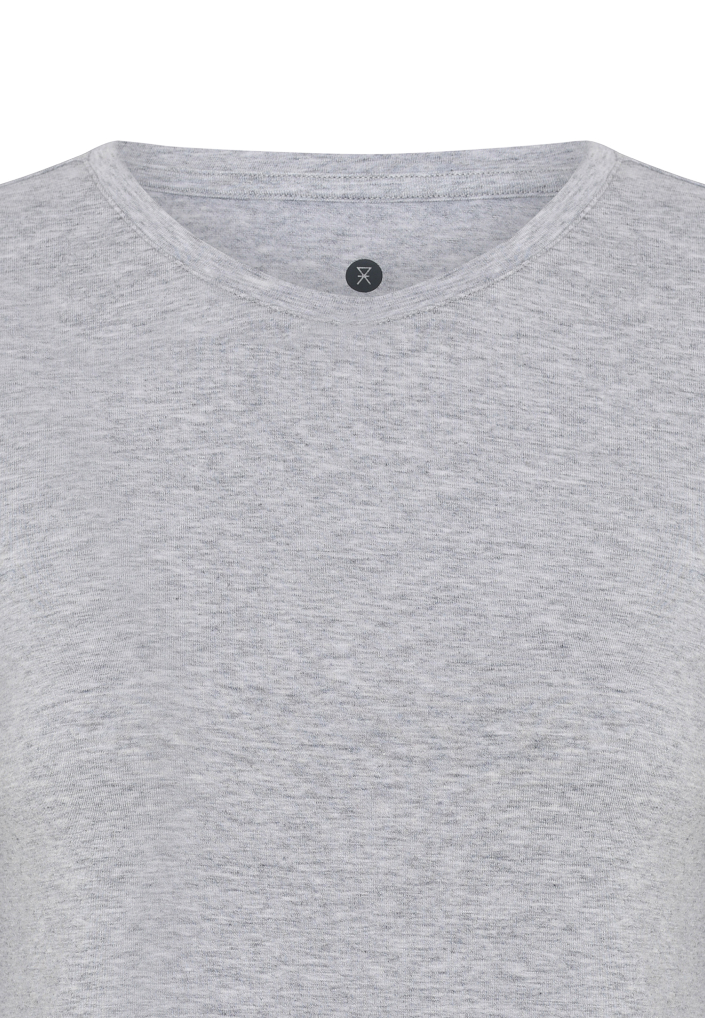 Langærmet t-shirt, Bambusviskose, Grå
