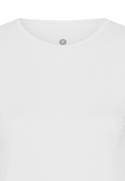 Langærmet t-shirt | Bambusviskose | Hvid -JBS of Denmark Women