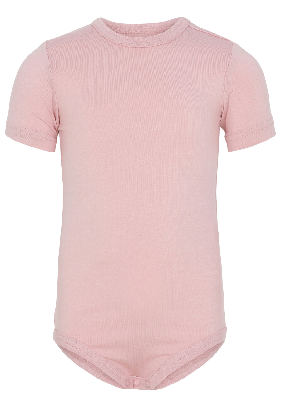 Kortærmet body | Bambusviskose | Rose -JBS of Denmark Kids