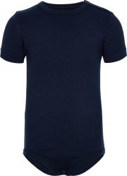 Kortærmet body | Bambusviskose | Navy -JBS of Denmark Kids