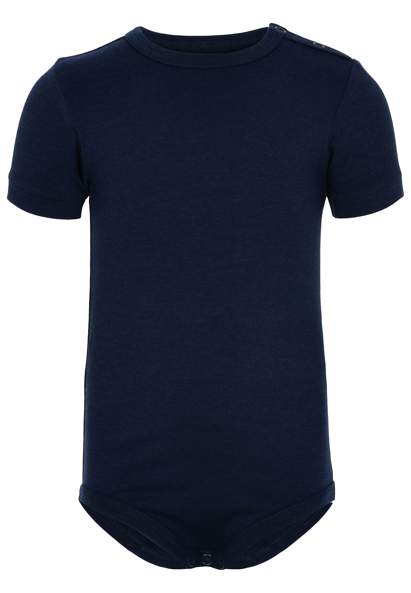 Kortærmet body, Bambusviskose, Navy