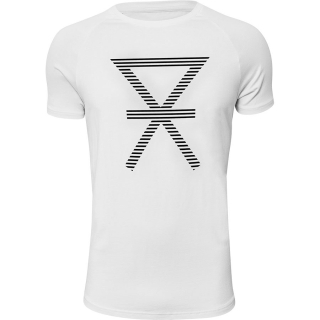 T-shirt med trykk | bambus | hvid -JBS of Denmark Men