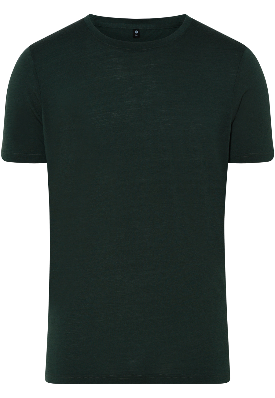 T-shirt | 100% økologisk GOTS uld | Grøn -JBS of Denmark Men