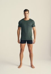 T-shirt | 100% økologisk GOTS uld | Grøn -JBS of Denmark Men