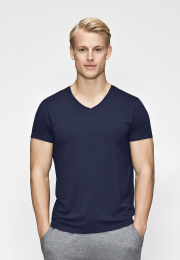 T-shirt v-hals | bambus | marine -JBS of Denmark Men