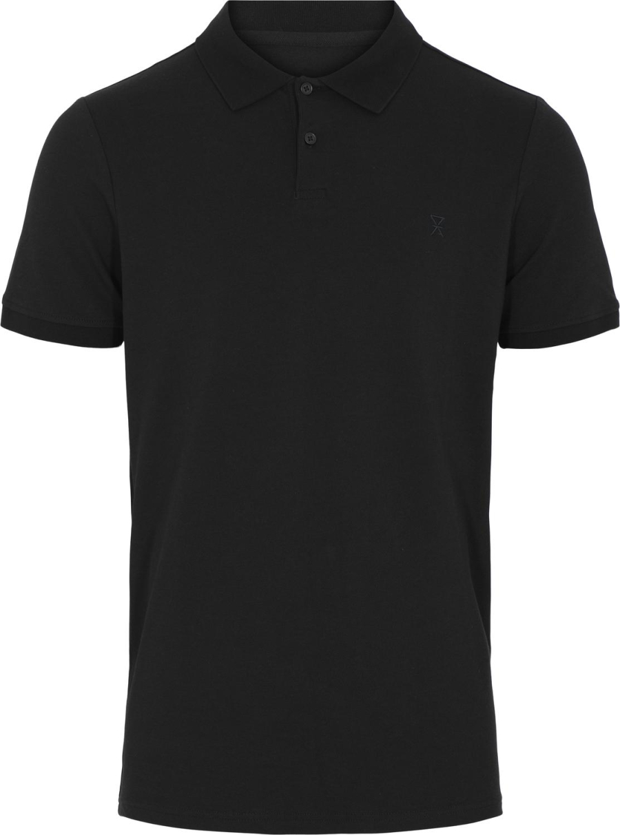 Piqué polo | Bambusviskose | Sort -JBS of Denmark Men