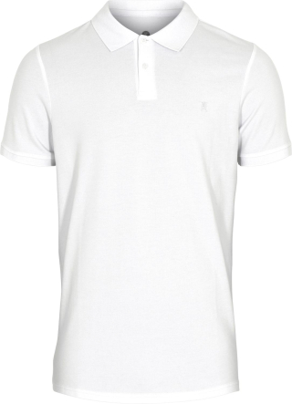 Piqué polo | Bambusviskose | Hvid -JBS of Denmark Men
