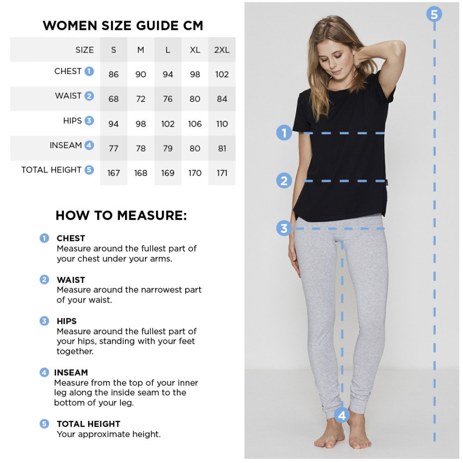 Leggings | bambus | sort -JBS of Denmark Women
