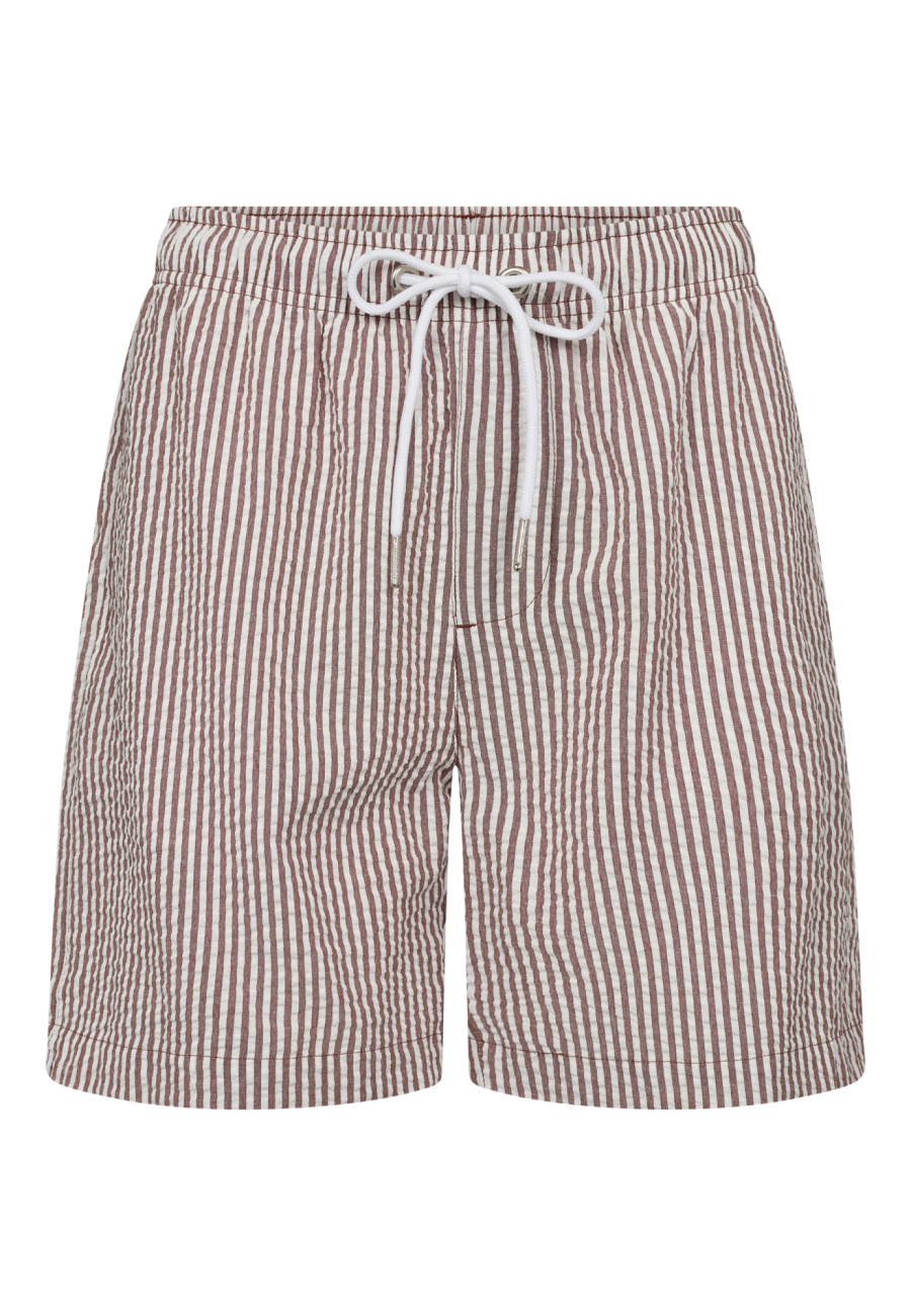 Badeshorts, Recycled Polyester, Fersken