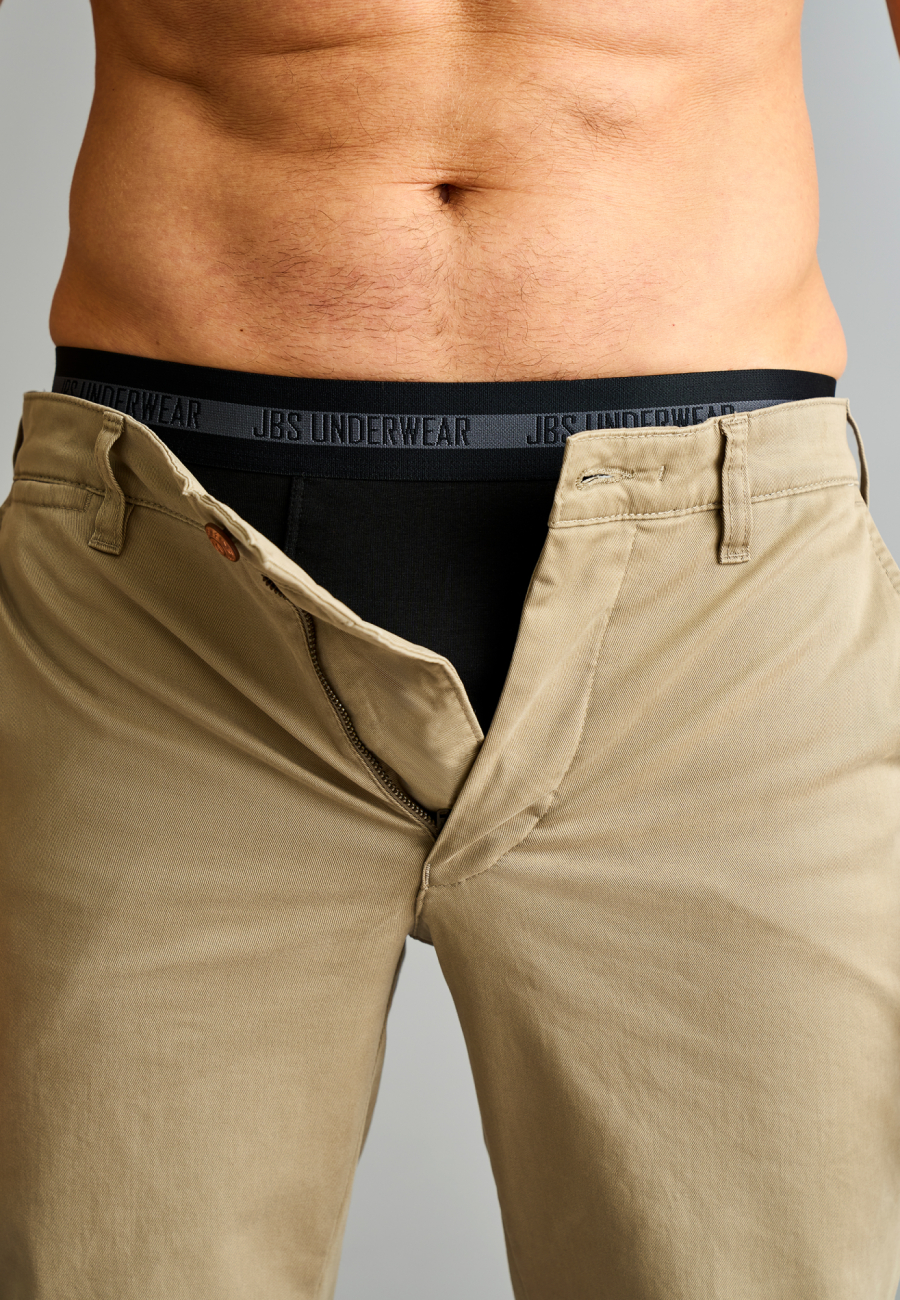 Tights "Absorbent" 30ml | Bambusviskose | Sort -JBS Care Mens
