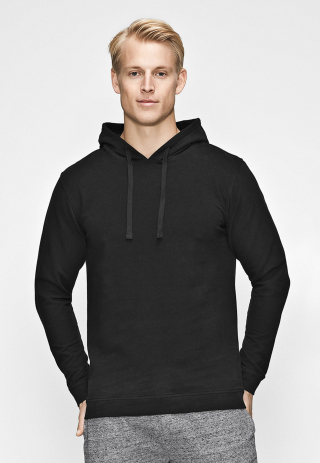 Hoodie | Økologisk bomuld | Sort -JBS of Denmark Men