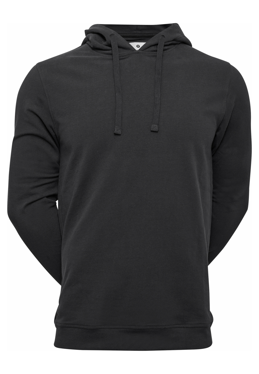 Hoodie | Økologisk bomuld | Sort -JBS of Denmark Men