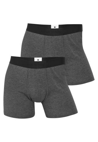 Tights 2-pak, bambusviskose, Mørk grå