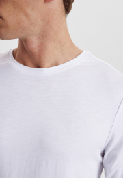 Pyjamas-trøje | Bambusviskose | Hvid -JBS of Denmark Men