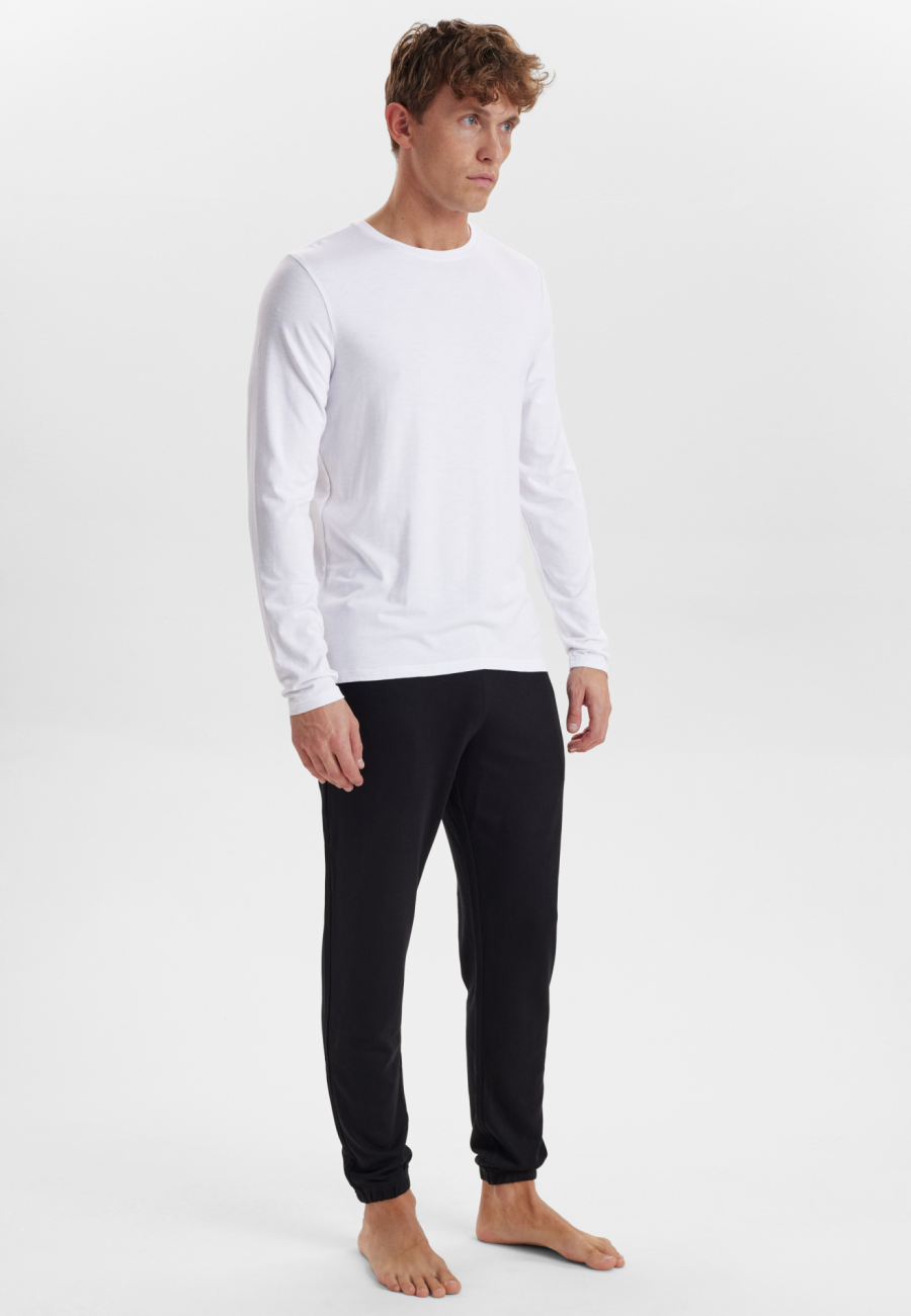 Pyjamas-trøje | Bambusviskose | Hvid -JBS of Denmark Men